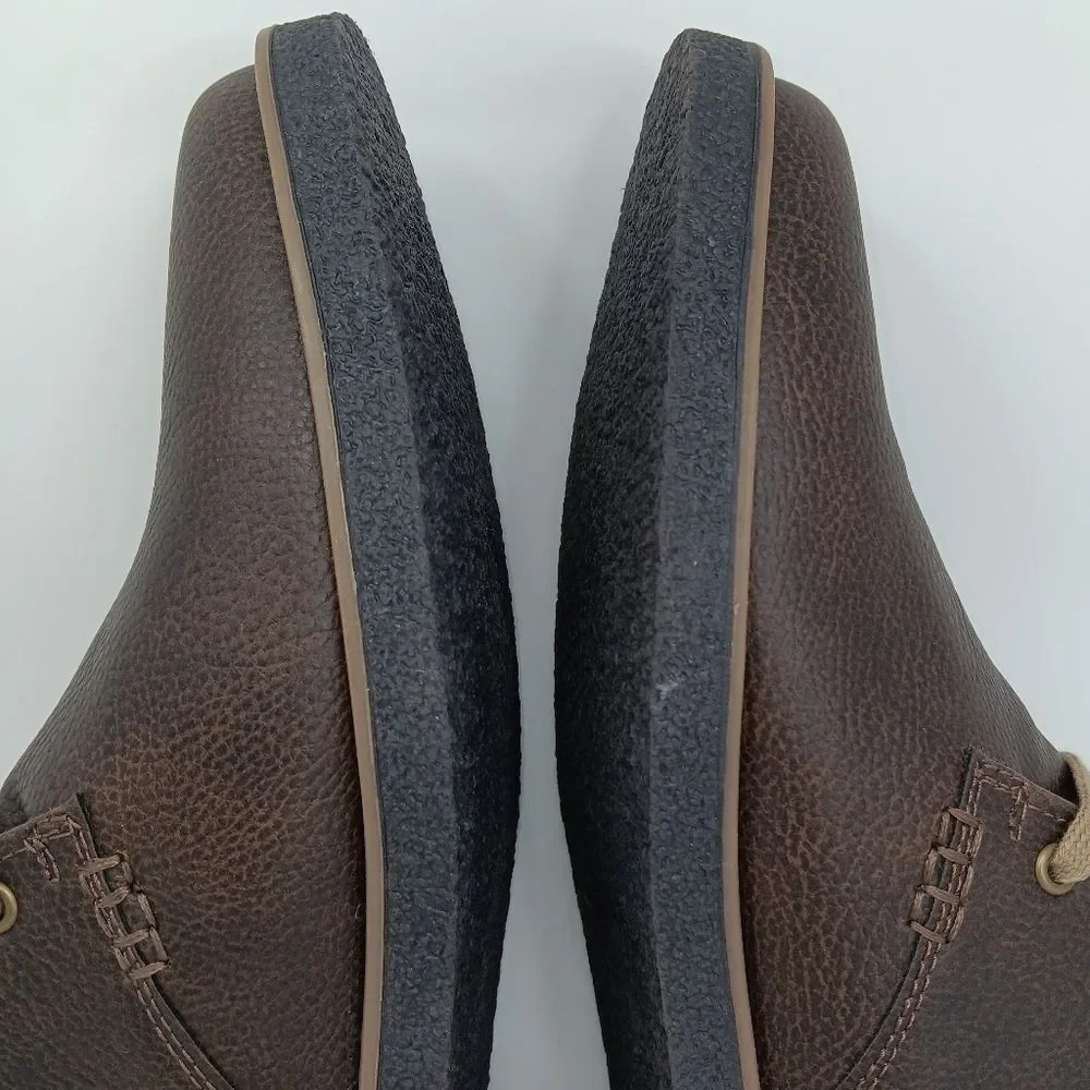 DEER STAGS Men’s Dark Brown Freeport Chukka Boots Size 8.5 Classic Versatile